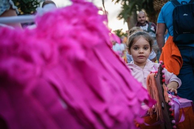 Desfile de la pandorga y los caballitos de fuego, en La Laguna