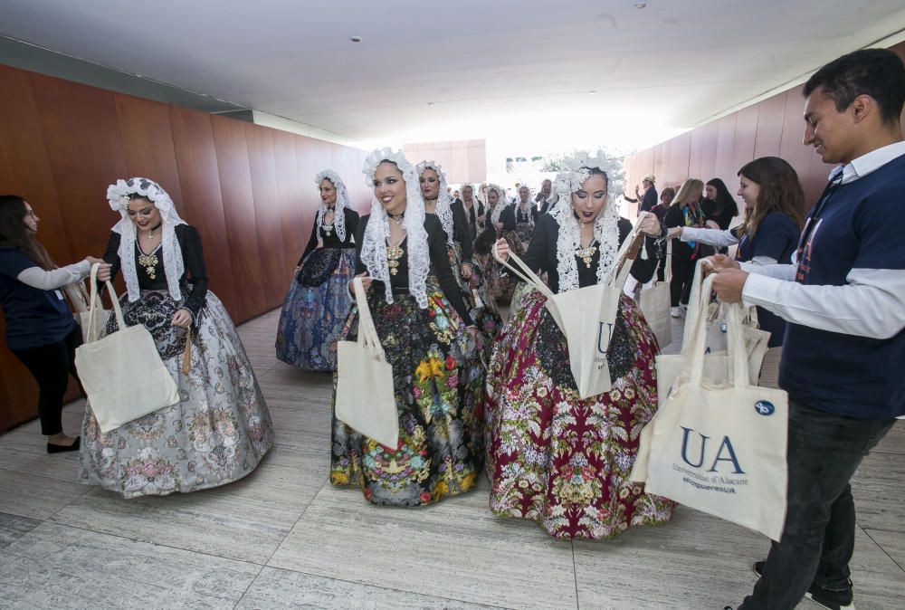 Hogueras en la Universidad de Alicante