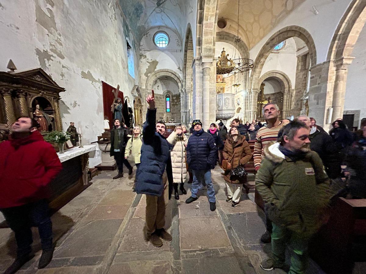 EN IMÁGENES: El monasterio de San Salvador de Cornellana acoge una nueva jornada de visitas guiadas