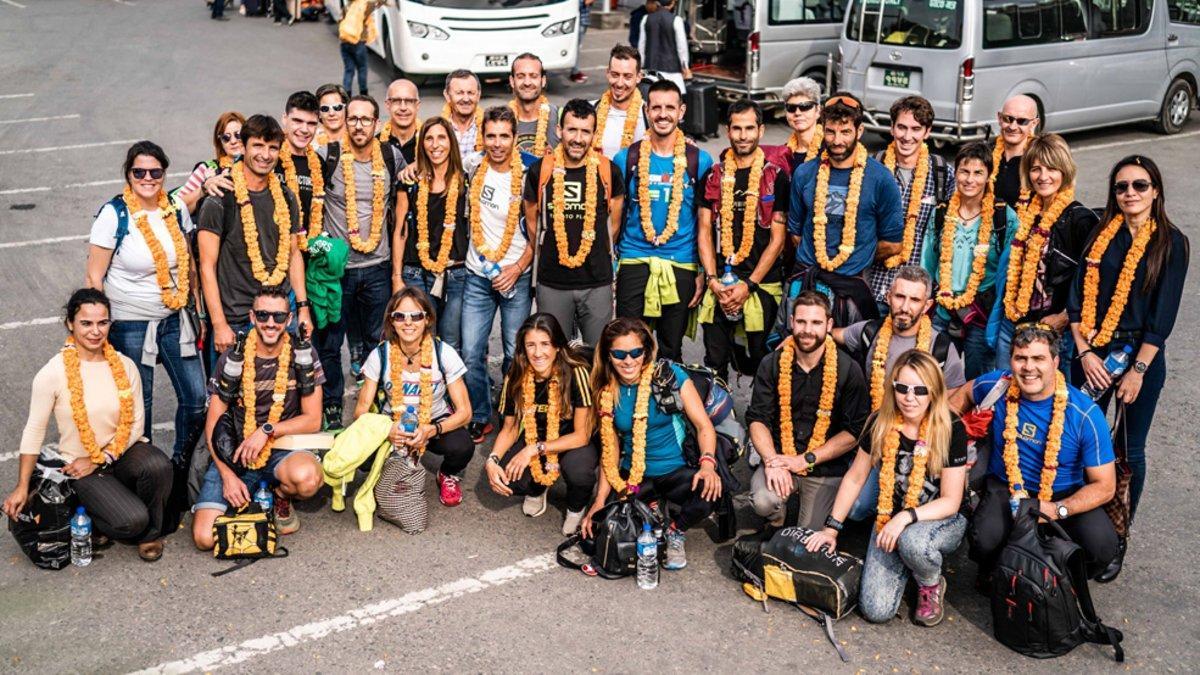 Los participantes ya están en el campamento de Patale