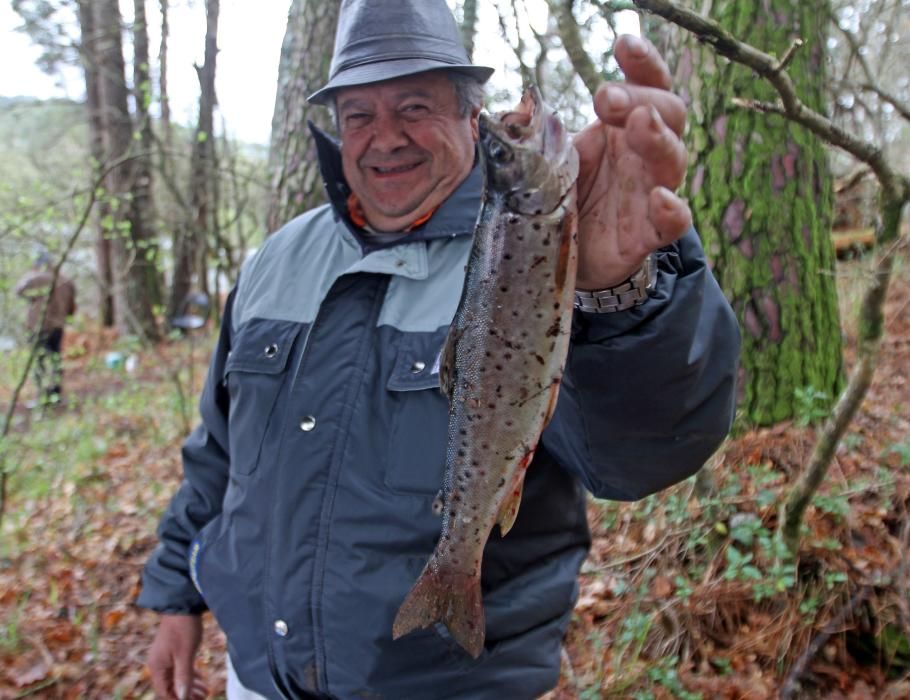 Arranca la temporada de pesca en Zamáns