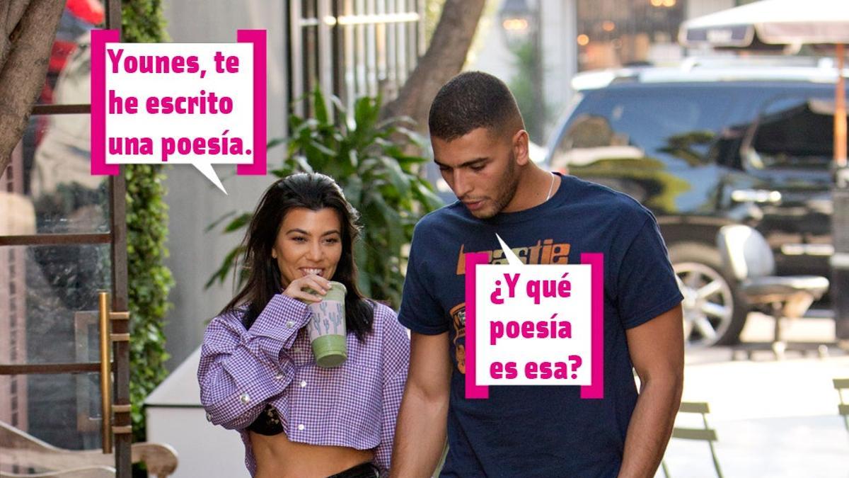 Kourtney Kardashian ha escrito una poesía para Younes