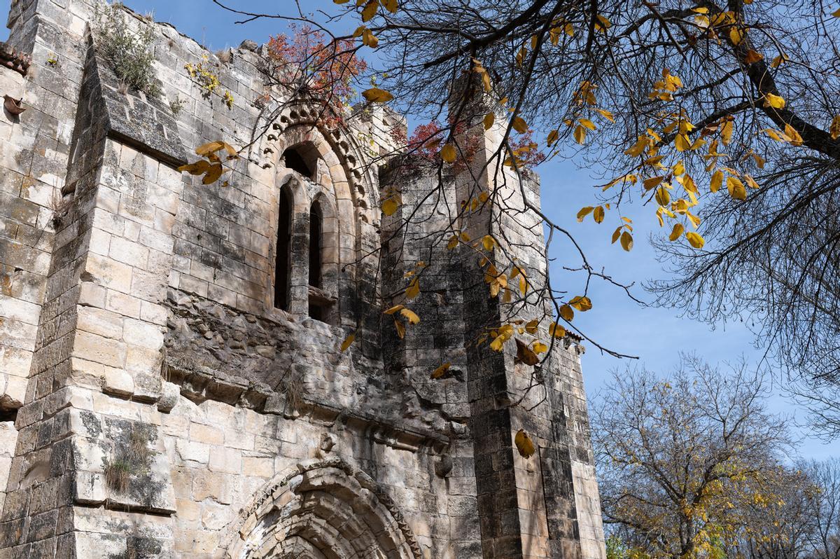 Ruinas del monasterio cisterciense de Bonaval en Retiendas,