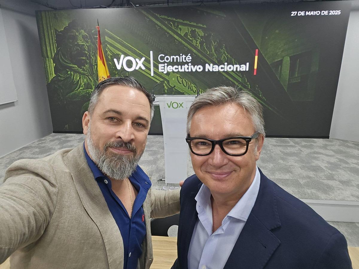 Manuel Gavira y Santiago Abascal