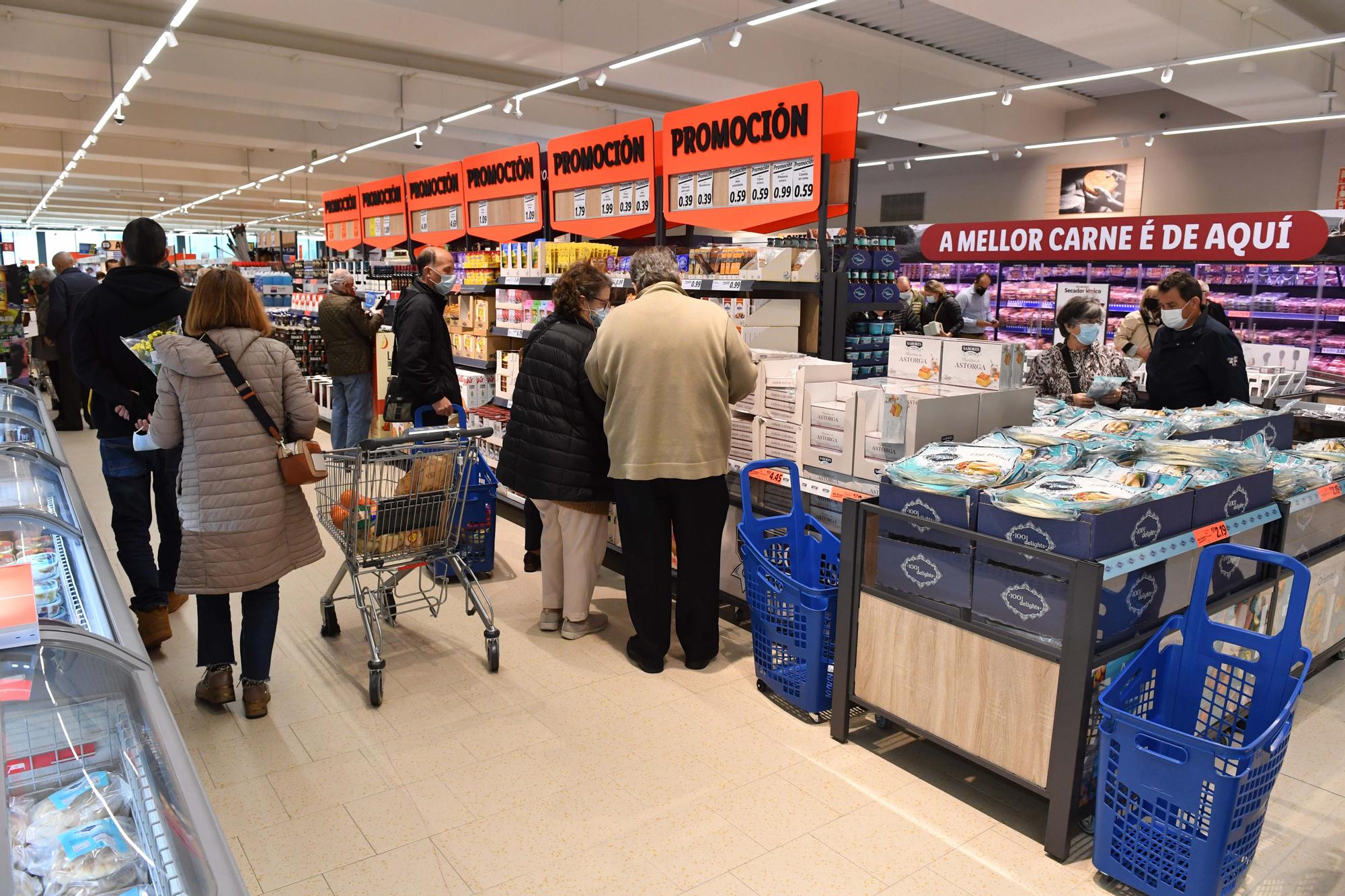 Lidl reabre su supermercado en Agrela