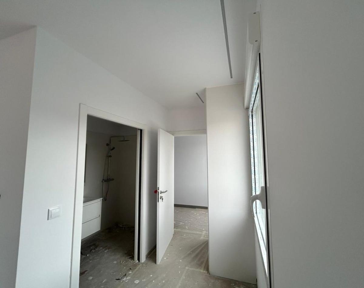 Uno de los espacios ya casi terminados en el edificio.