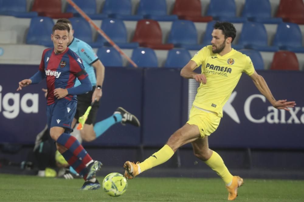 Las mejores imágenes del Levante UD - Villarreal