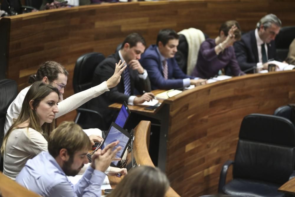 Debate de orientación política en la Junta del Principado