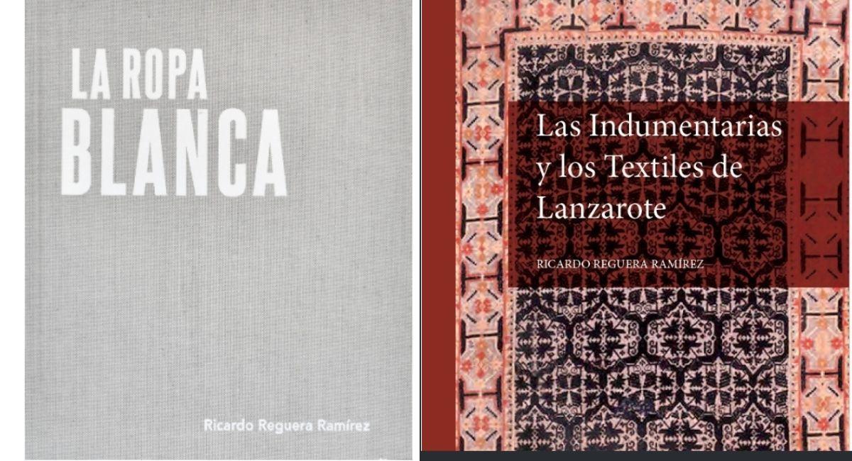 Libros publicados de Ricardo Reguera Ramírez sobre vestimenta tradicional.
