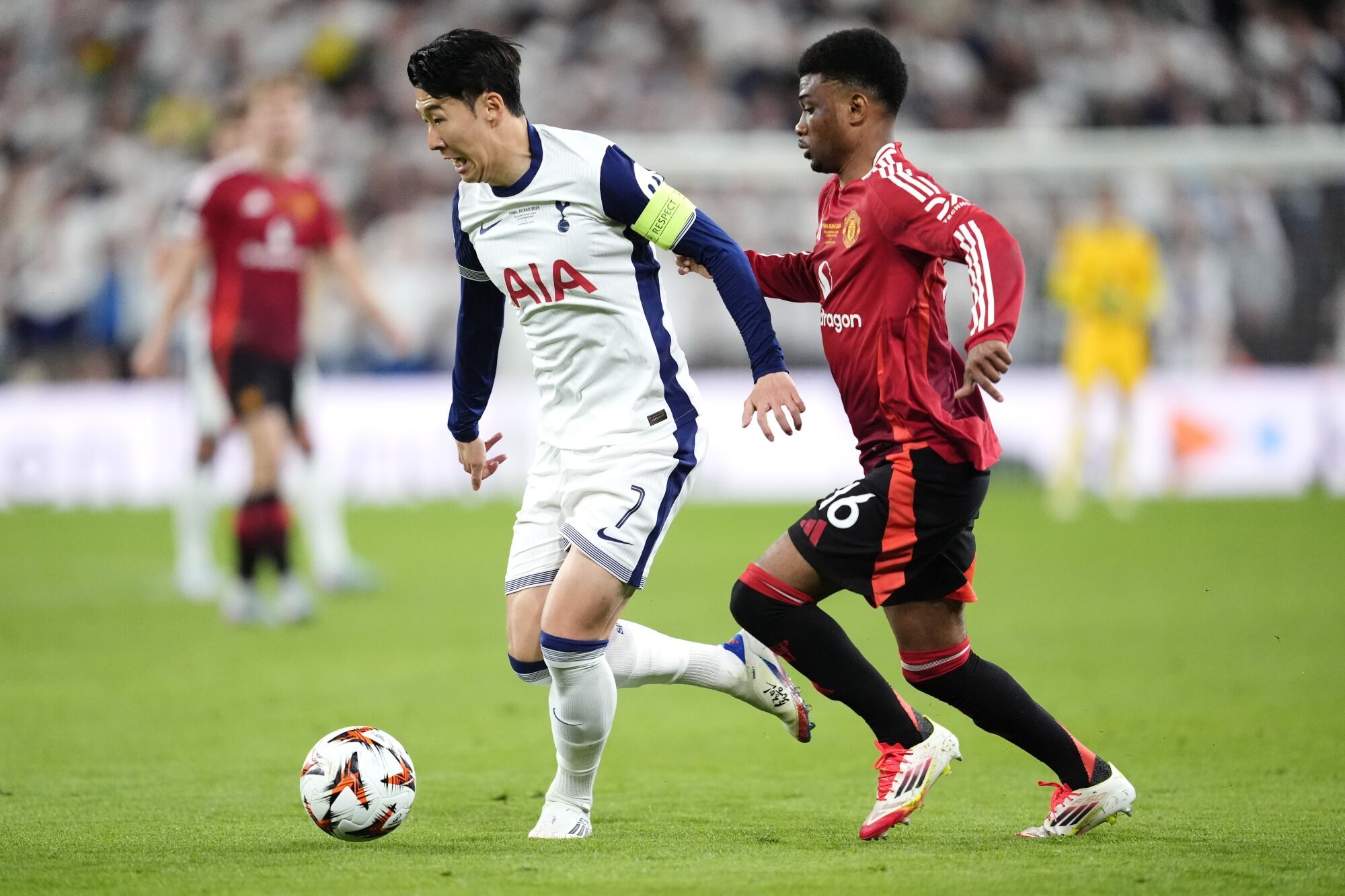 Final de la Europa League: Tottenham Hotspur - Manchester United.
