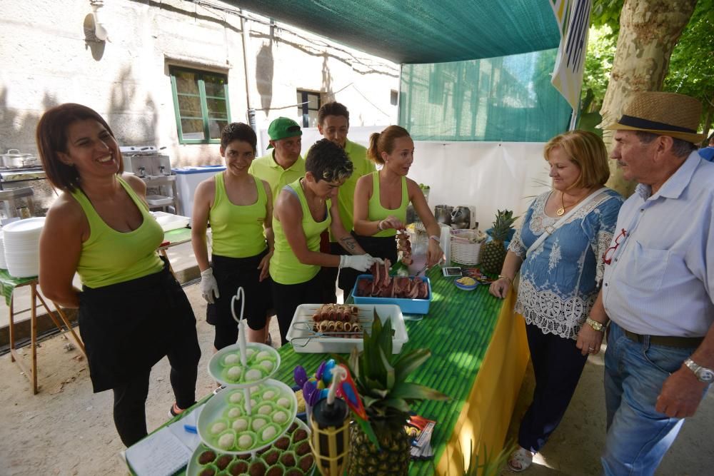 Buena acogida de la primera Festa Gastronómica da Emigración de Ponte Caldelas