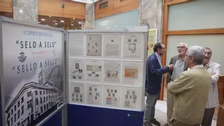 La exposición filatélica 'Sello a sello' puede visitarse en Correos hasta el 26 de septiembre