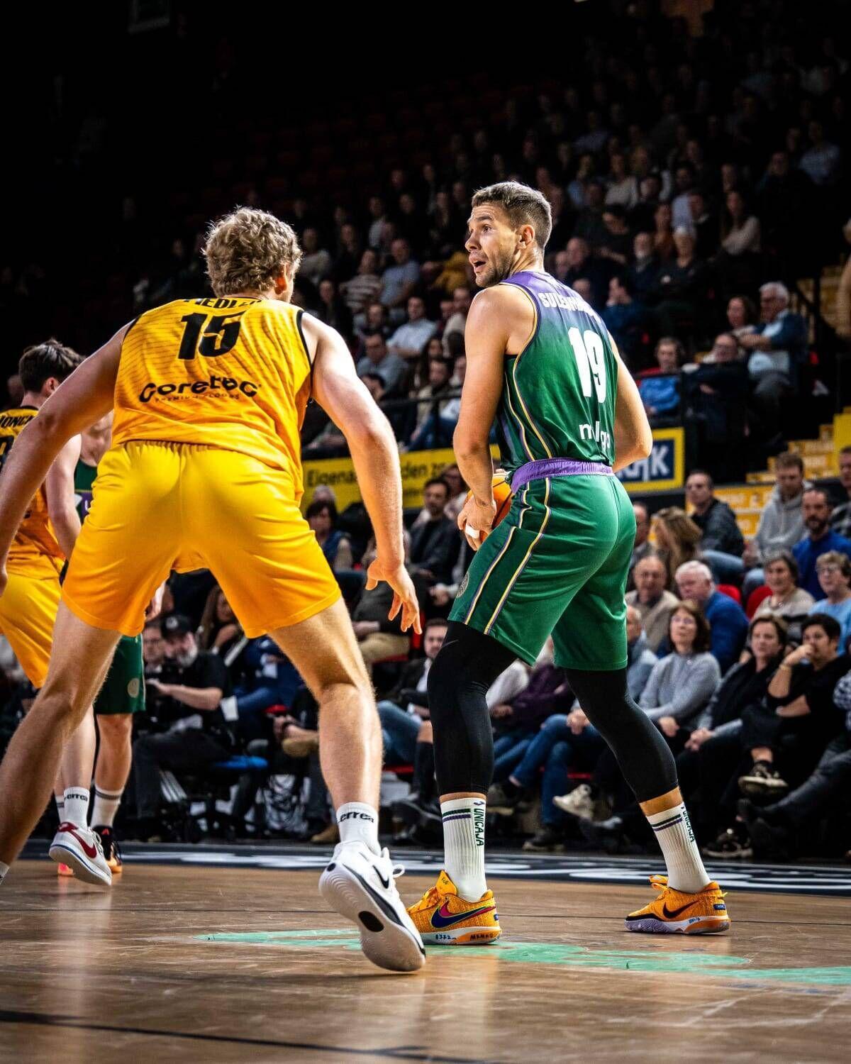 Partido de la BCL entre Filou Oostende y Unicaja