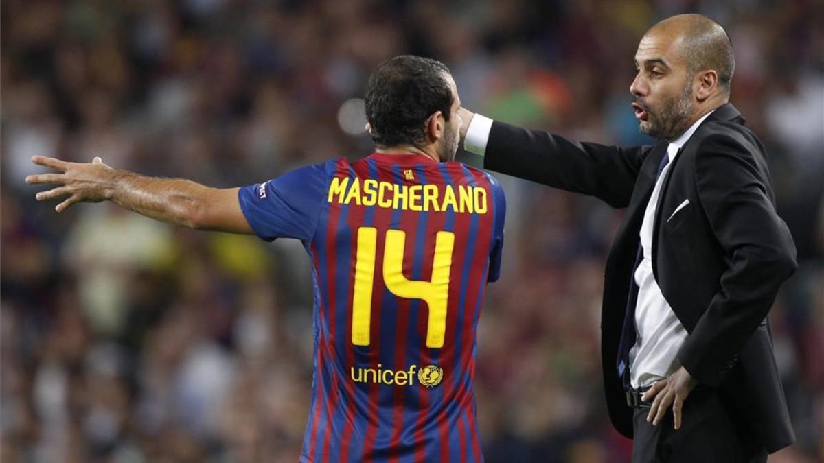 Mascherano se reinventó con Guardiola