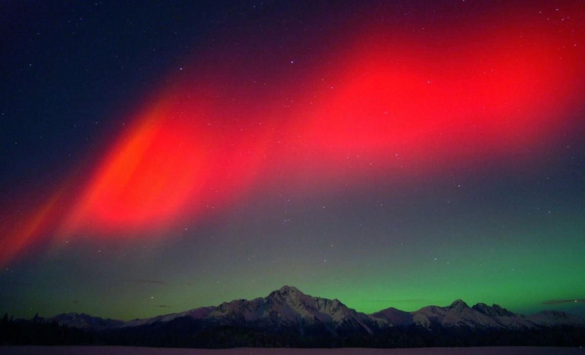 Un ejemplo de auroraboreal captada en Alaska. |  STEPHEN NOWERS