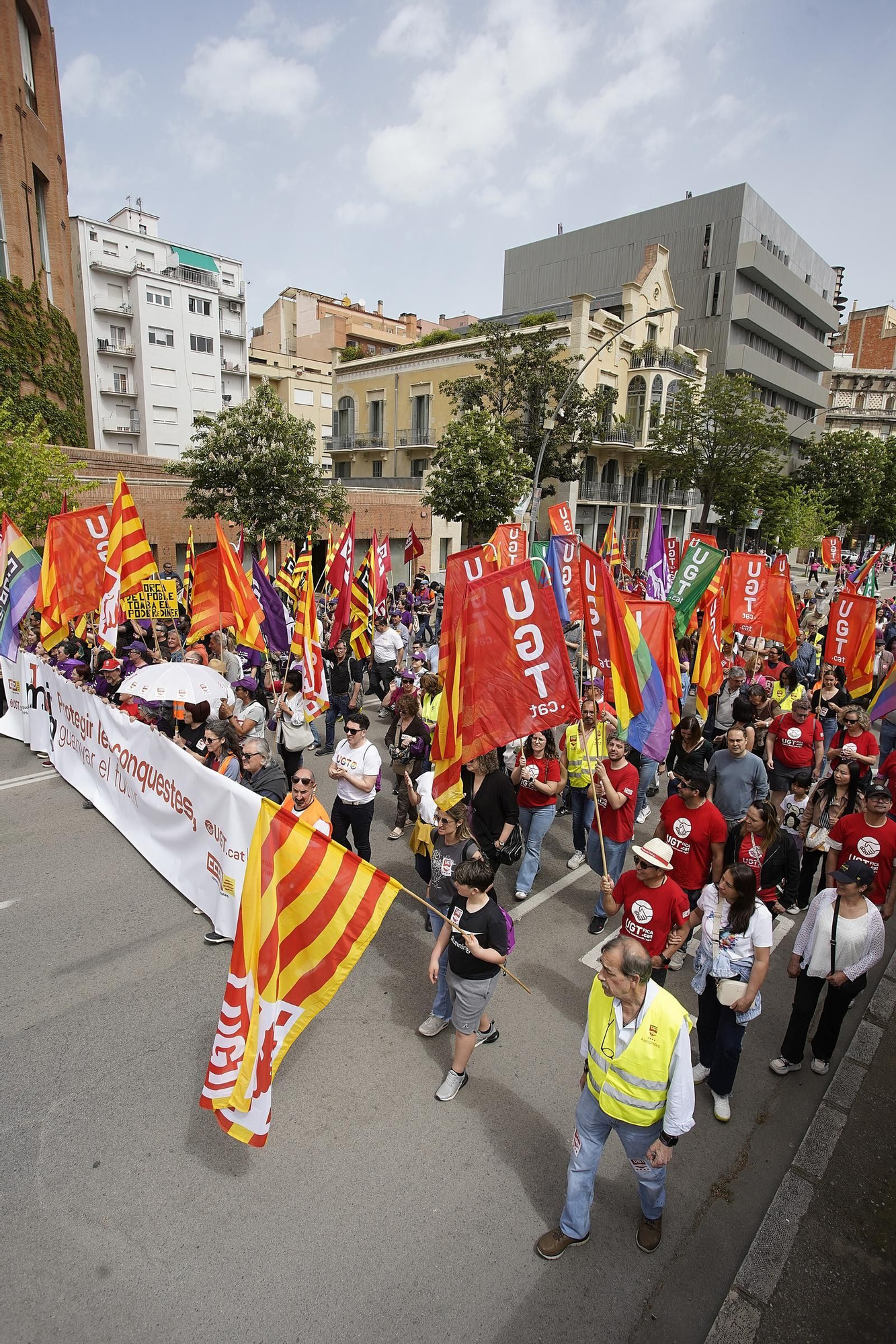 El sindicalisme gironí reclama reduir la jornada i fenar els accidents laborals