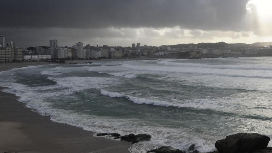 Un frente frío afectará a Galicia al final del día