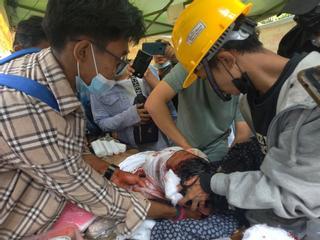 La represión en Birmania deja al menos 18 muertos en el día más sangriento