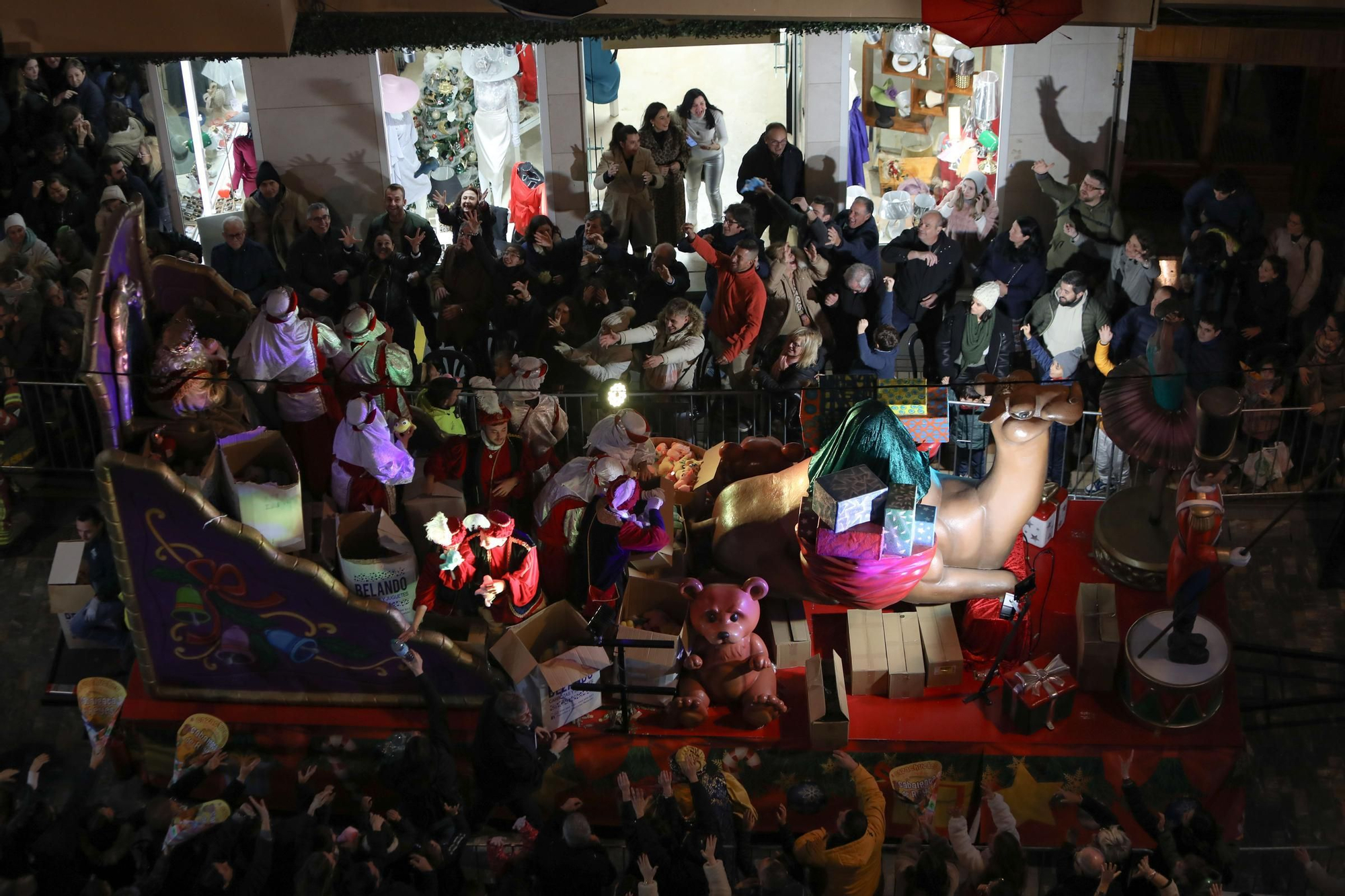 La Cabalgata de los Reyes Magos de Cartagena 2025, en imágenes