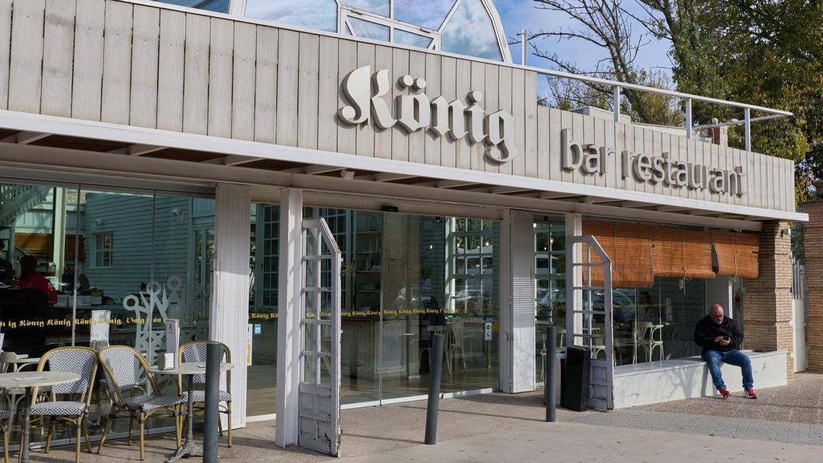 El bar restaurant König Girona Nord.