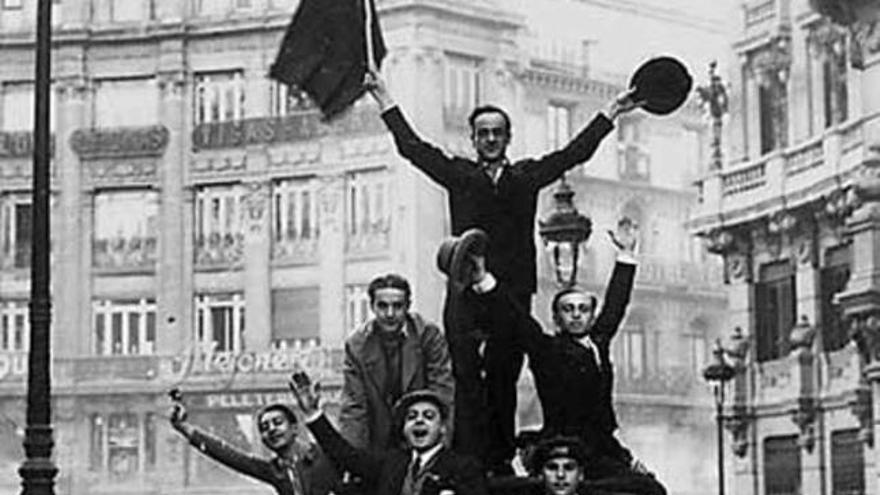 Proclamación de la Segunda República.