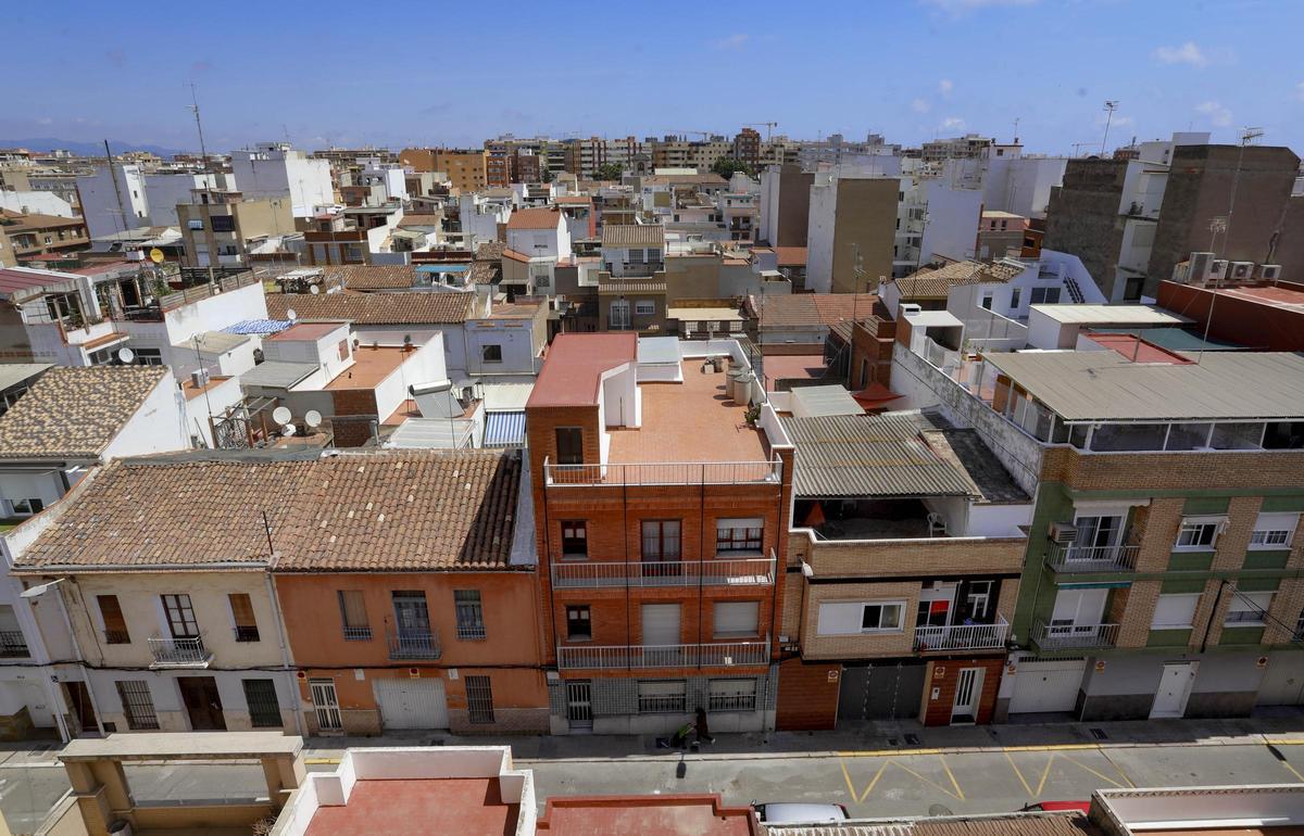 Vista de viviendas en el Port de Sagunt, en una imagen de archivo.