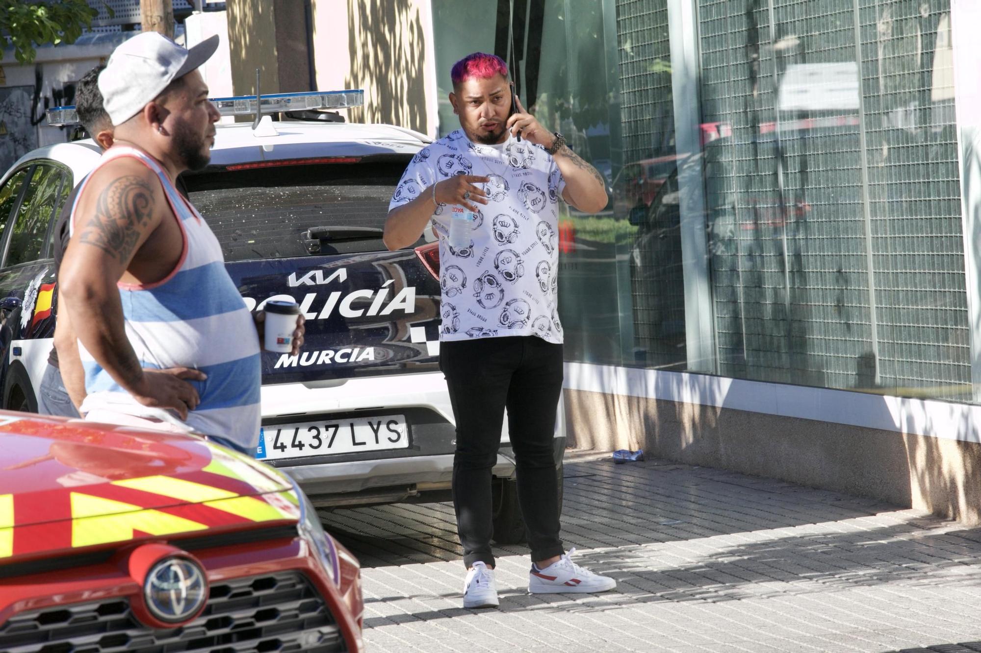 Las imágenes de la zona de ocio de Atalayas tras el incendio en dos discotecas