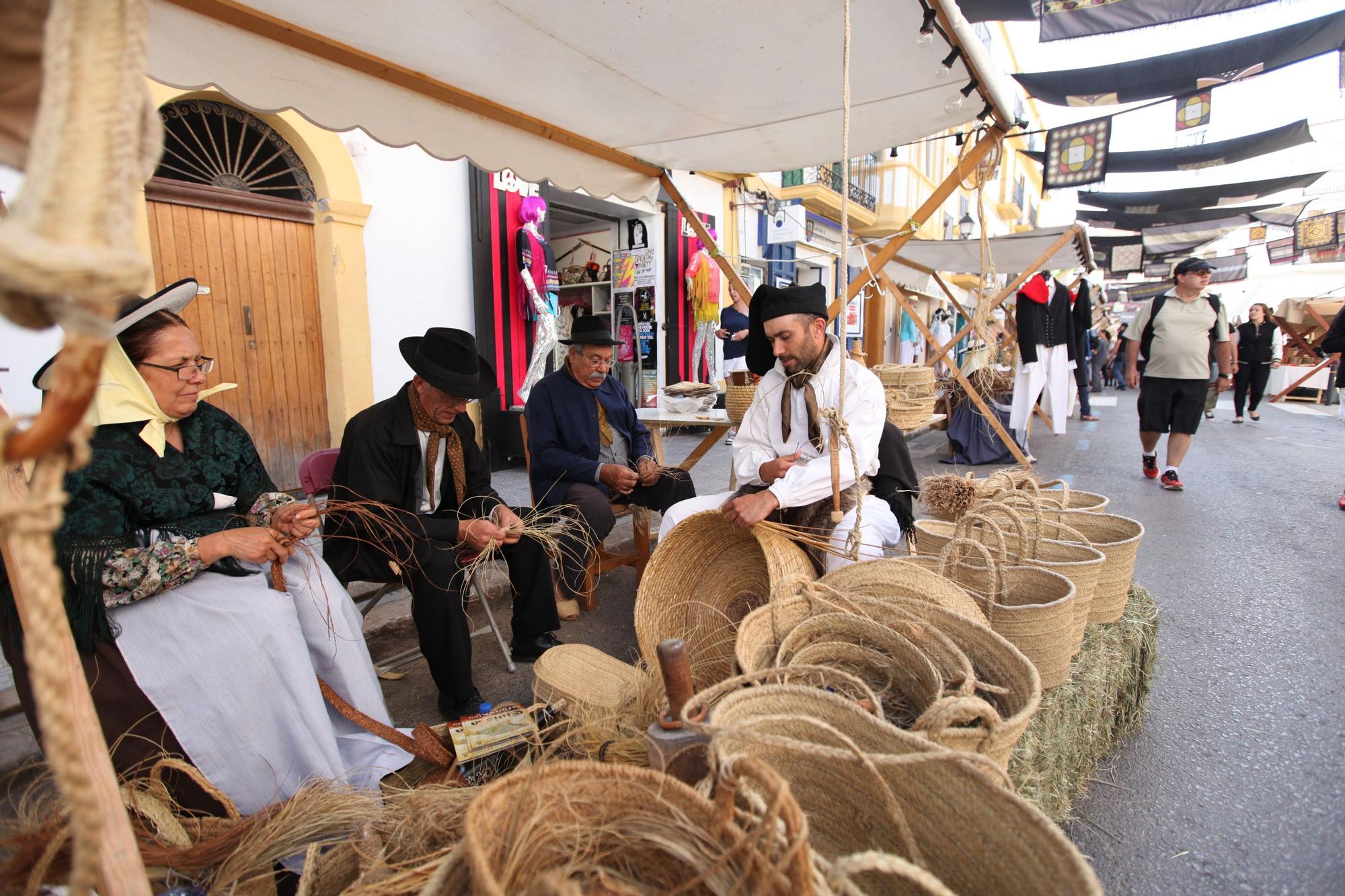 Edición de 2014 de la Feria Medieval de Ibiza.