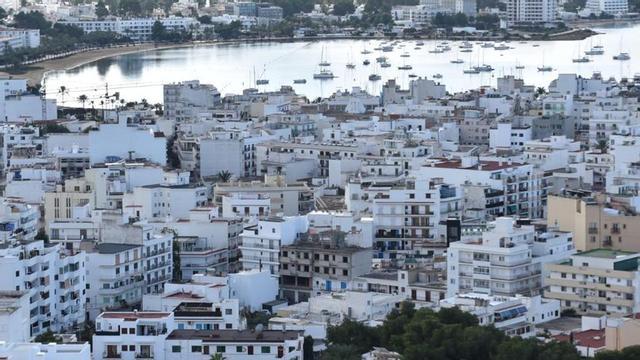 Vista parcial del núcleo urbano de Sant Antoni. | C.N.