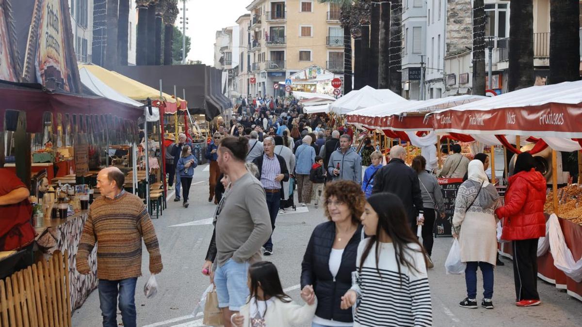 El Dijous Bo ja és aquí. A la imatge, l’edició de l’any passat de la gran fira d’Inca.