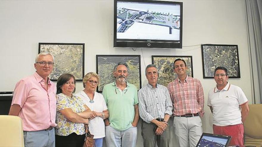 El alcalde presenta a los vecinos el proyecto de Ciudad de la Justicia