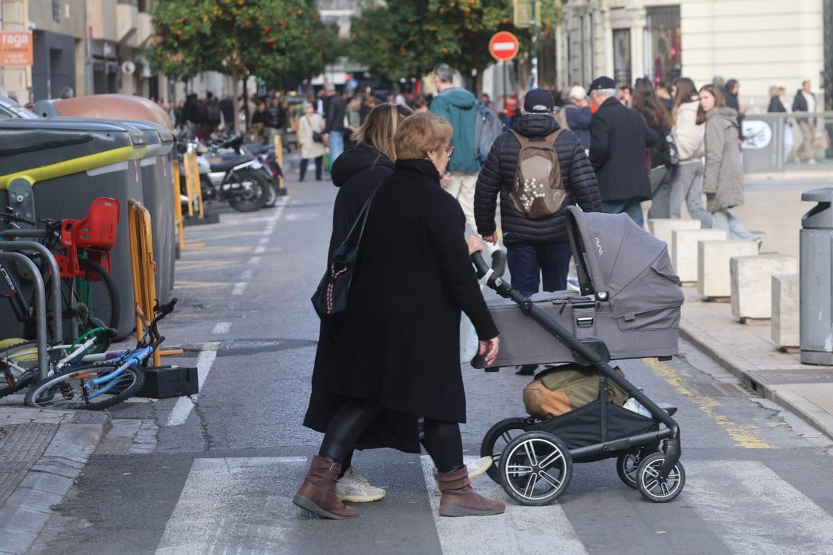 Cierran al tráfico la calle Jorge Juan
