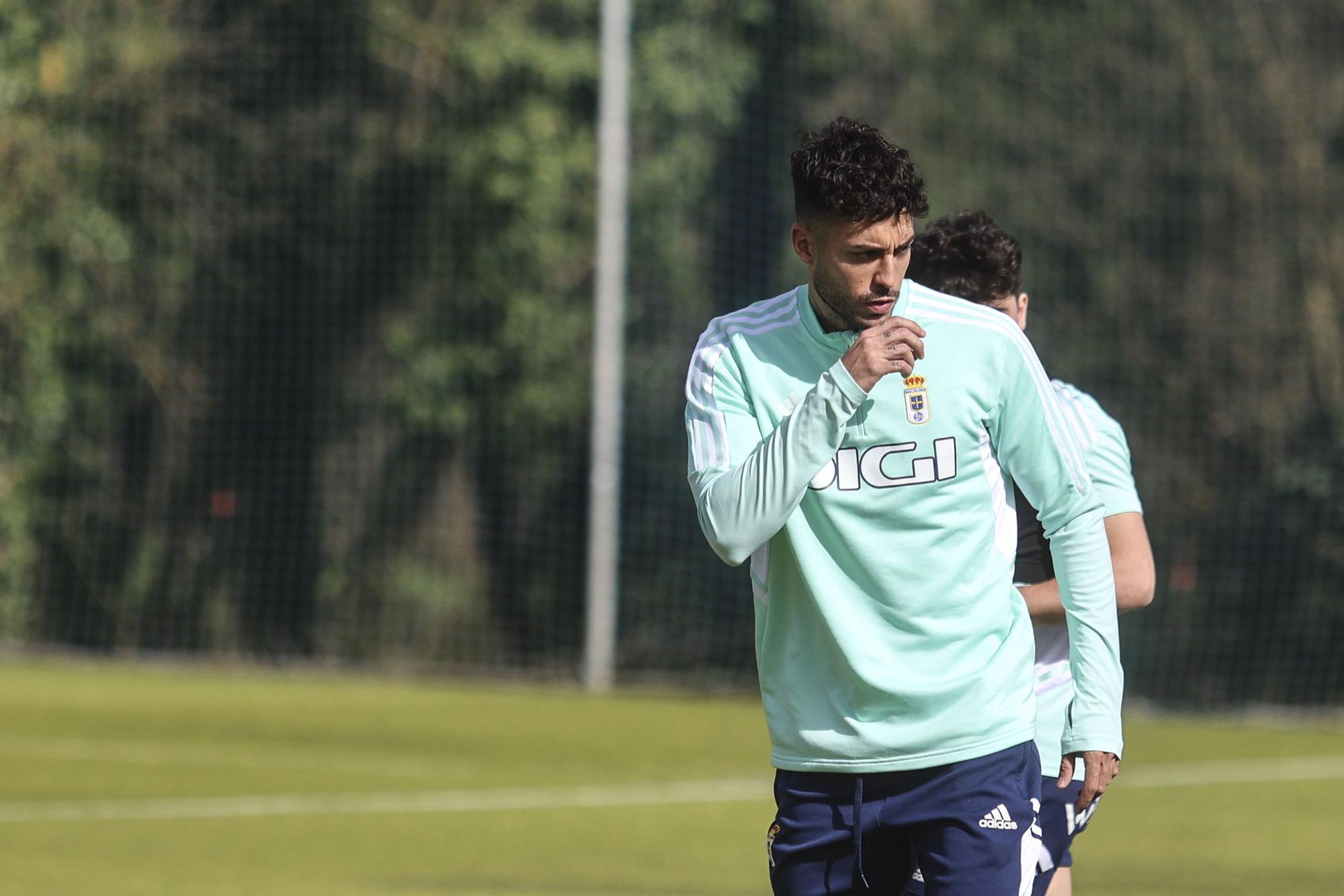 EN IMÁGENES: el entrenamiento del Oviedo