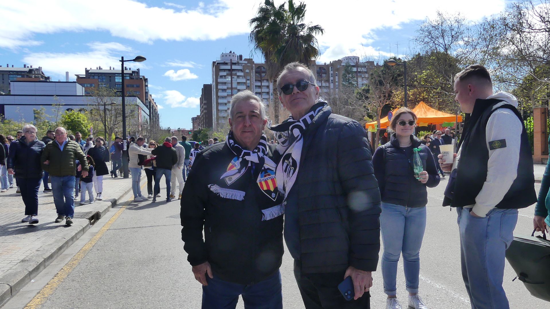 Romería albinegra al Ciutat de València