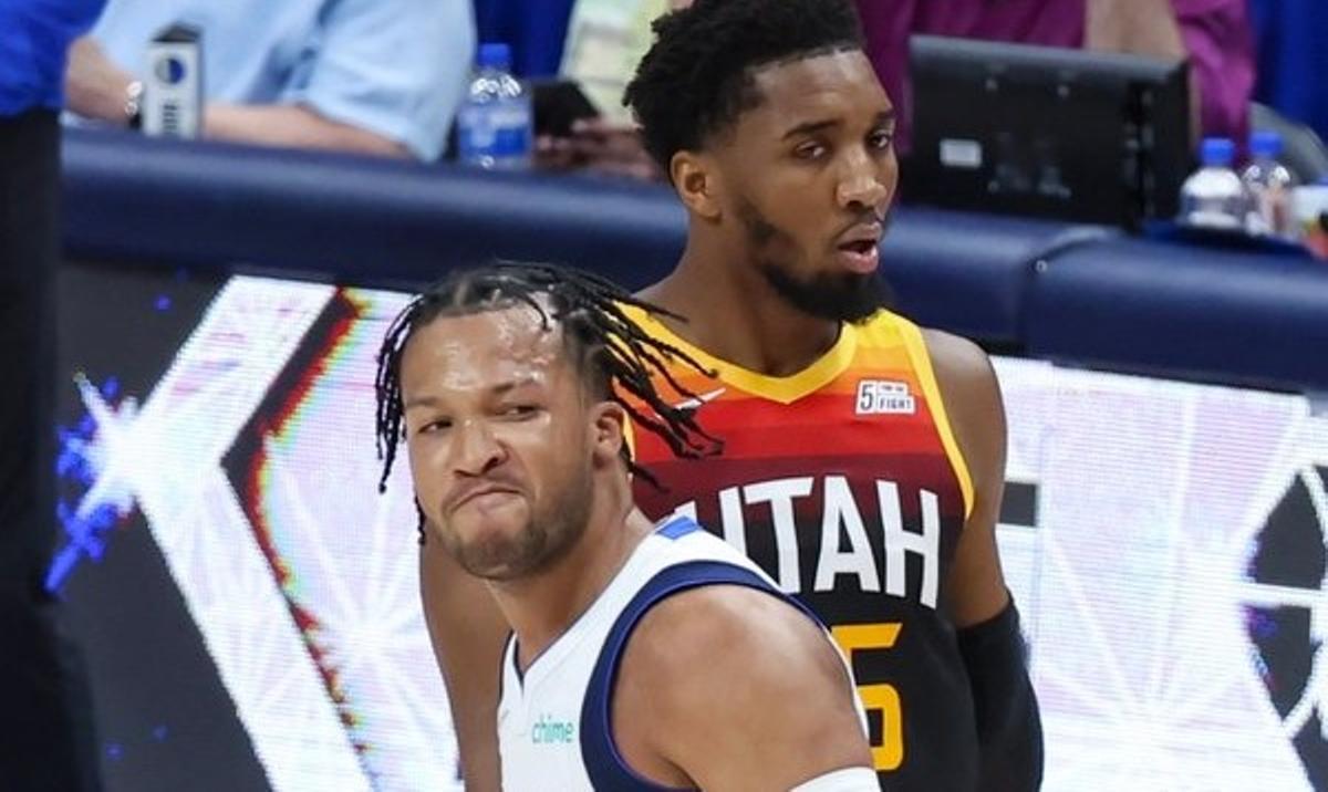 Jalen Brunson ante Donovan Mitchell.