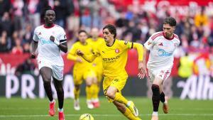 Resumen, goles y highlights de Sevilla FC 1 - 1 Girona FC de la jornada 23 de LaLiga EA Sports