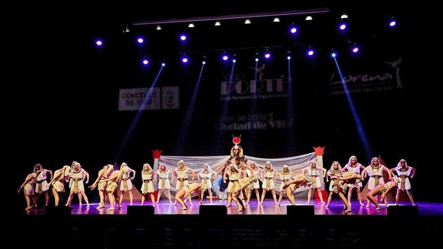 Una de las coreografías de la edición anterior de Vigo Porté.