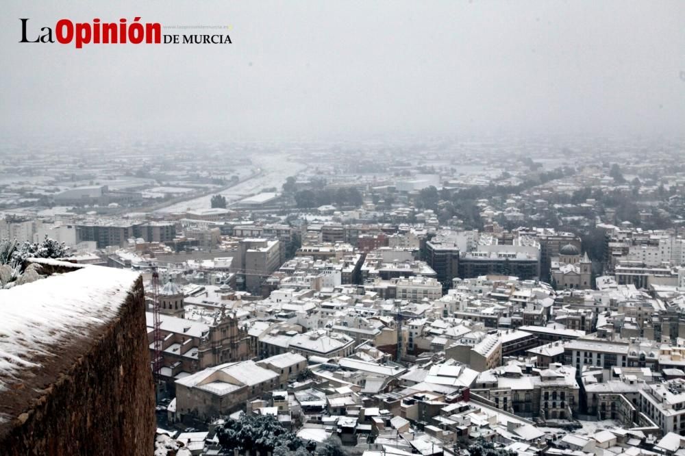 Gran nevada en Lorca