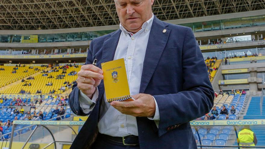 Pepe Mel en la UD Las Palmas.