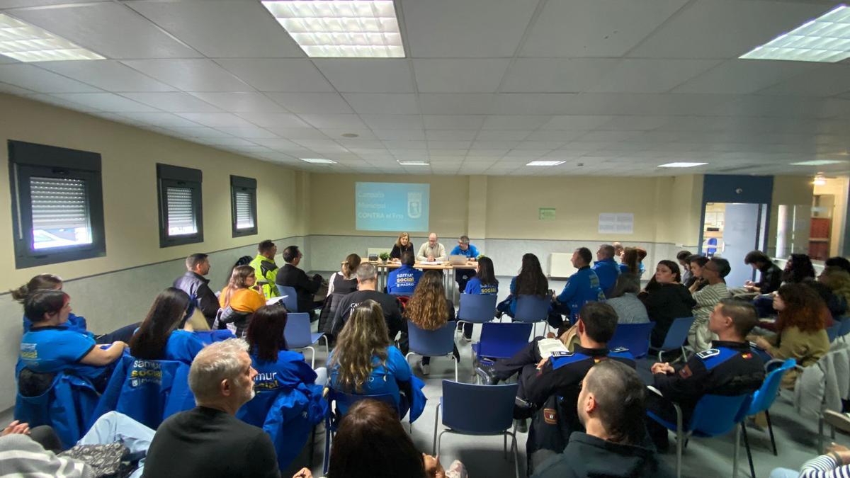 Imagen de archivo de la presentación de la Campaña del Frío 2024-2025.