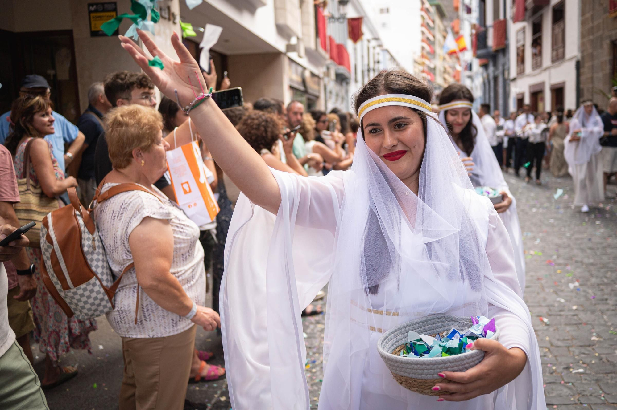 Batalla de flores de la Bajada de La Palma