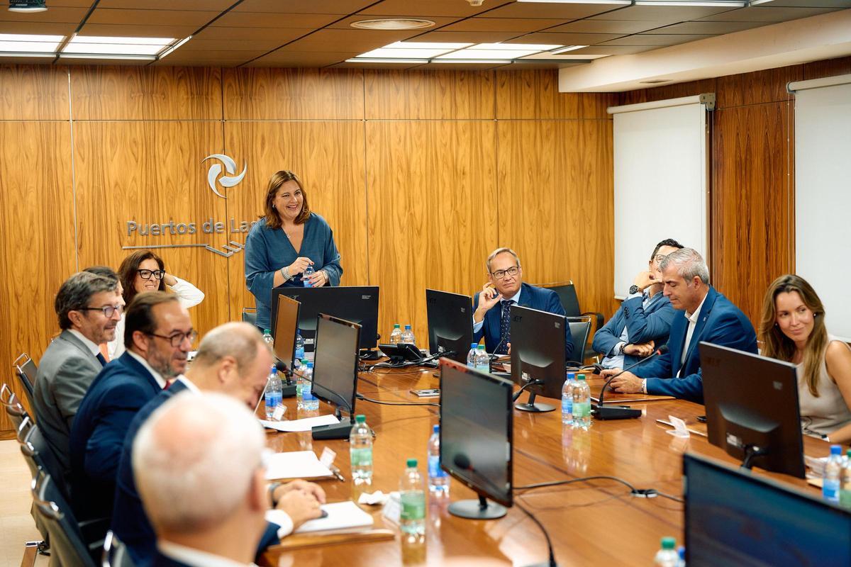 Consejo de Administración de la Autoridad Portuaria de Las Palmas celebra el jueves 9 de octubre de 2025.
