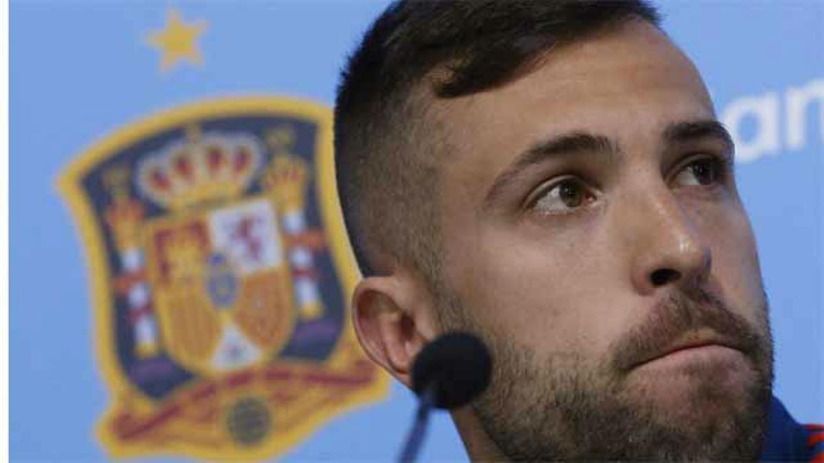 Jordi Alba: Noruega nos puede complicar la vida