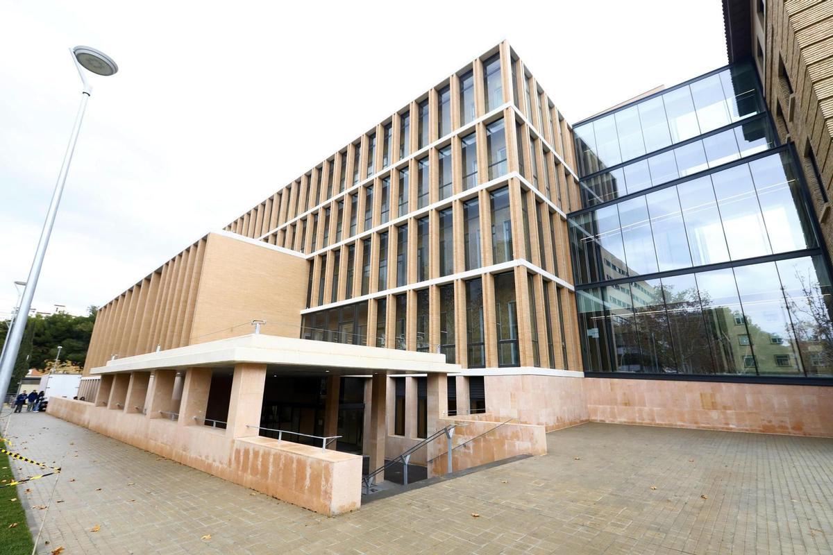 La nueva Facultad de Filosofía y Letras de la Universidad de Zaragoza.