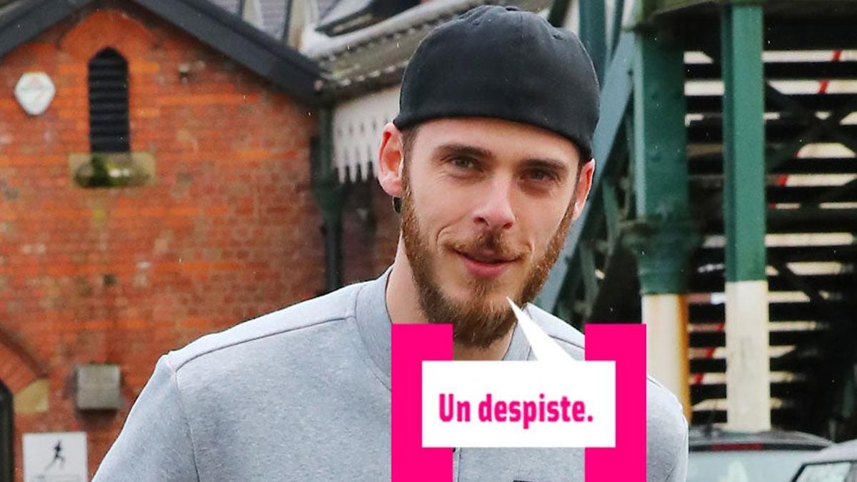 David De Gea paseando por las calles de Manchester