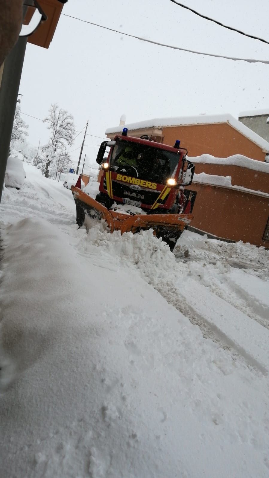 Nevada en El Toro