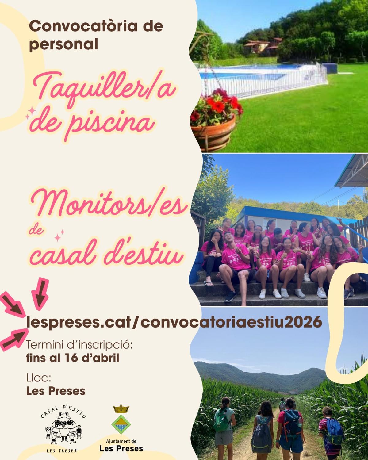 El cartell de la convocatòria