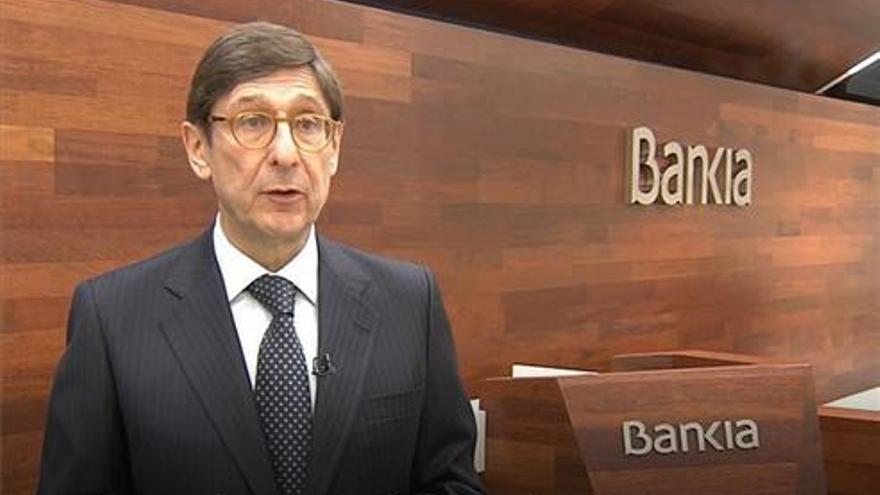 Bankia obtiene 804 millones de beneficio 
y eleva un 5% el dividendo