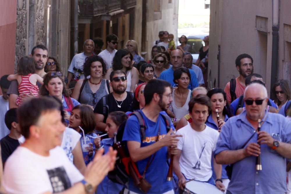 Flama del Canigó a Girona