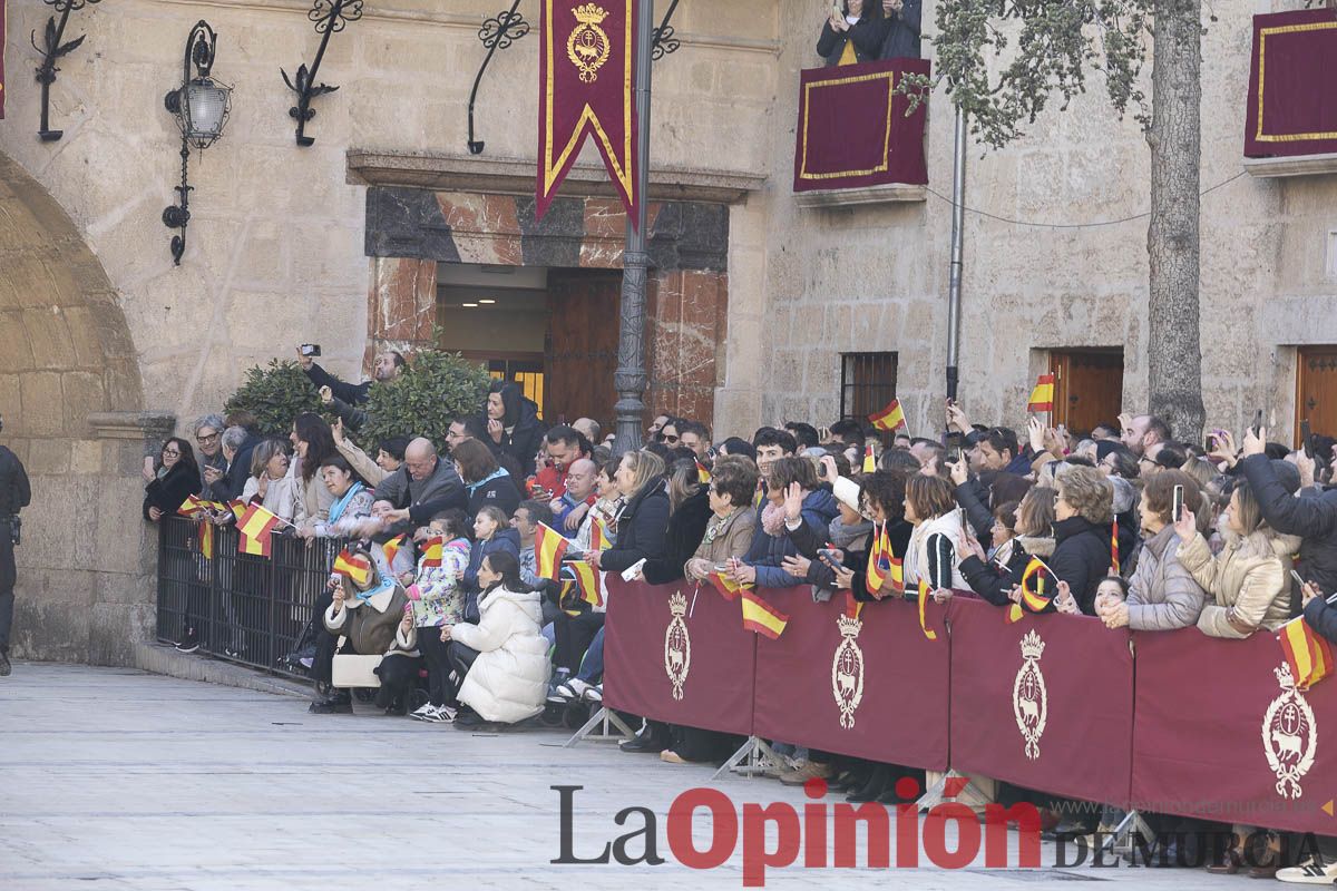 Visita de los reyes de España a Caravaca (Ayuntamiento)